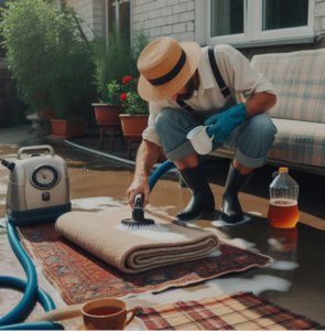 شستشوی عمیق با مواد شوینده مناسب